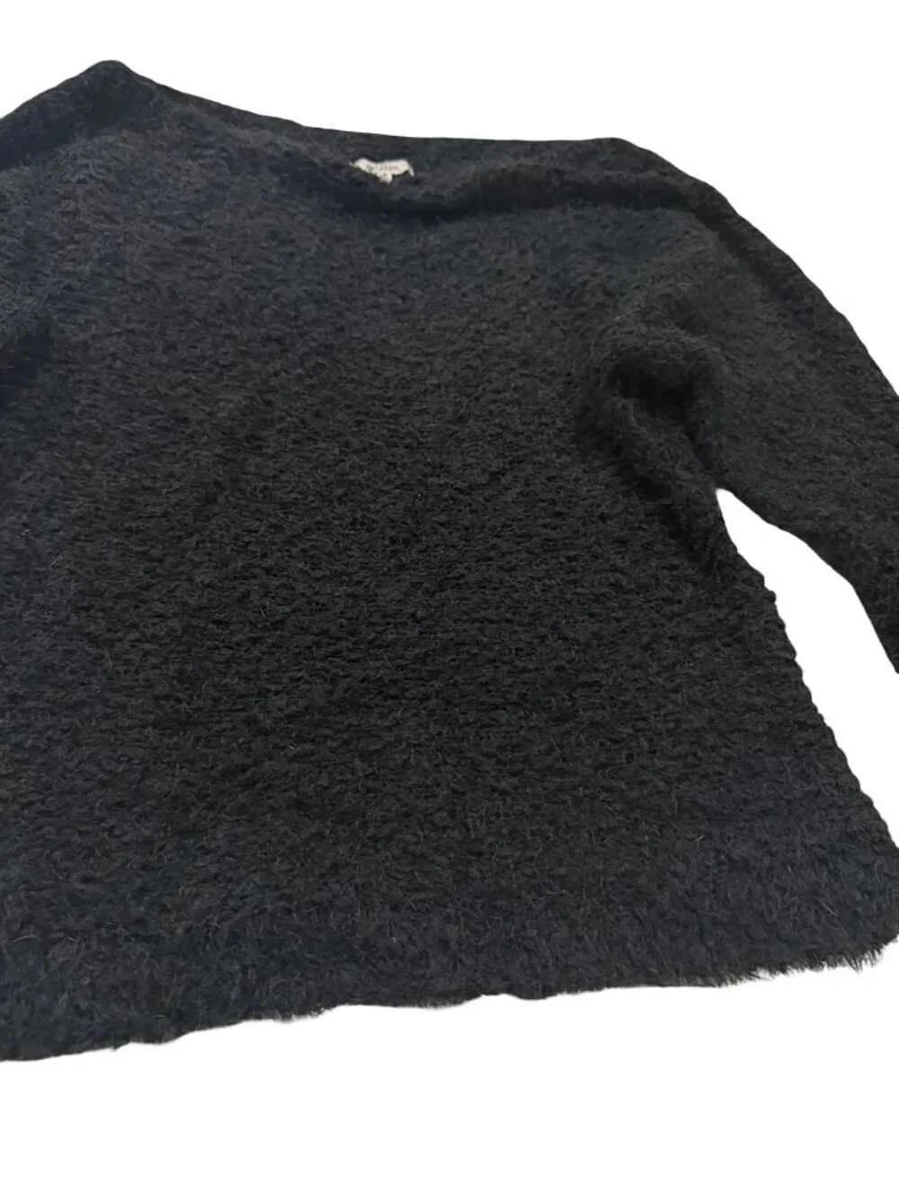 Maurices Black Boucle Boat Neck Dolman Sleeve Pullover Sweater Off Small Women's